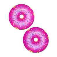 Pastease Donut: Pasties de Pezón con Glaseado Rosa