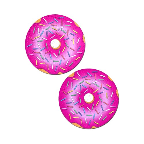 Pastease Donut Nipple Pasties with Pink Icing