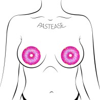 Pastease Donut: Pasties de Pezón con Glaseado Rosa