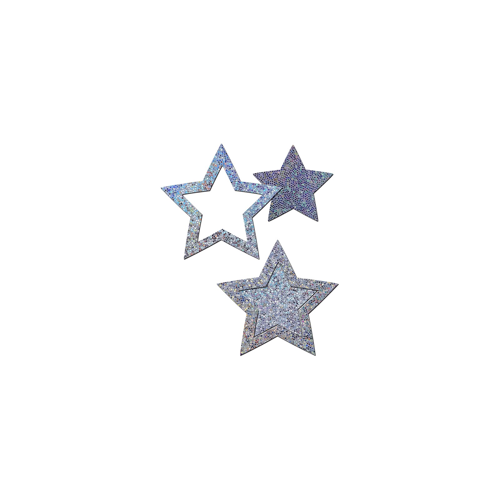 Pastease Silver Star Pasties