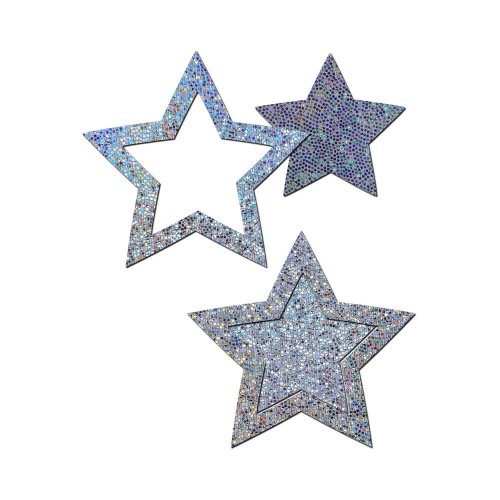 Pastease Silver Star Pasties