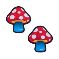 Colorful Mushroom Nipple Pasties by Pastease