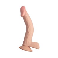 Dildo Realcocks de Doble Capa de 9 Pulgadas Beige