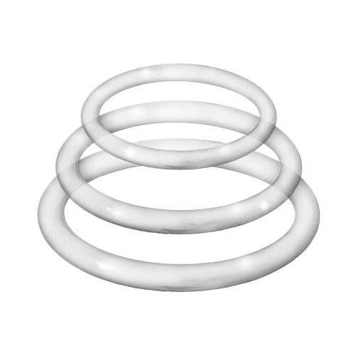 Enhancer Silicone Cockrings Set for Ultimate Pleasure