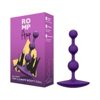 ROMP Amp Tapón Anal de Silicona Morado Oscuro