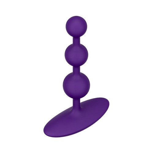 ROMP Amp Silicone Anal Plug Deep Purple