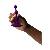 ROMP Amp Silicone Anal Plug Deep Purple