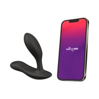 We-Vibe Vector+ Dual Stimulation Prostate Massager - Charcoal Black