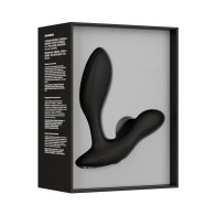 We-Vibe Vector+ Dual Stimulation Prostate Massager - Charcoal Black