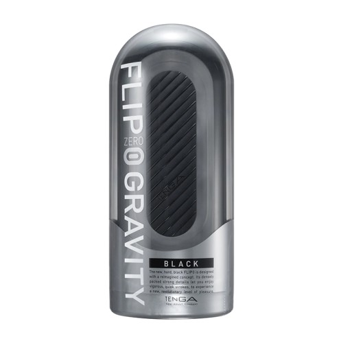 Tenga Flip Zero Gravity Stroker Black - Focused Stimulation