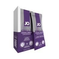 JO Xtra Silky Silicone Lubricant Foils 12-Pack