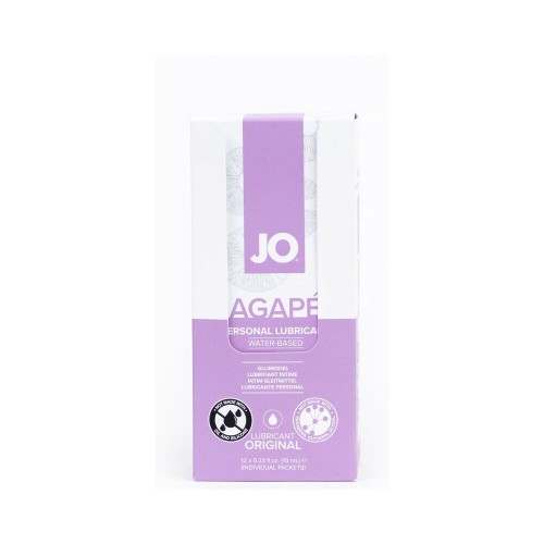 JO Agape Water-Based Lubricant Foils 10mL 12-Pack