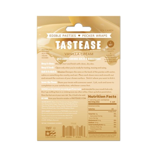 Tastease Pegatinas Comestibles de Pastease