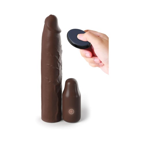 Fantasy X-tensions Elite 9 Inch Silicone Mega Extension with Vibrating Remote