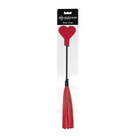 Sportsheets Amor Heart-Shaped Dual-Ended Flogger Rojo