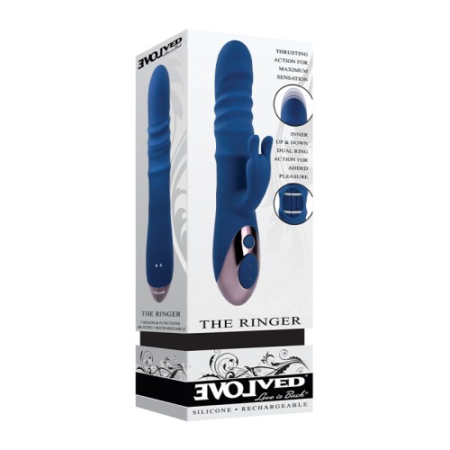 Vibrador Conejo Reversible Evolved The Ringer