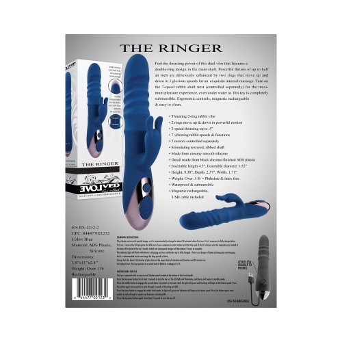 Vibrador Conejo Reversible Evolved The Ringer