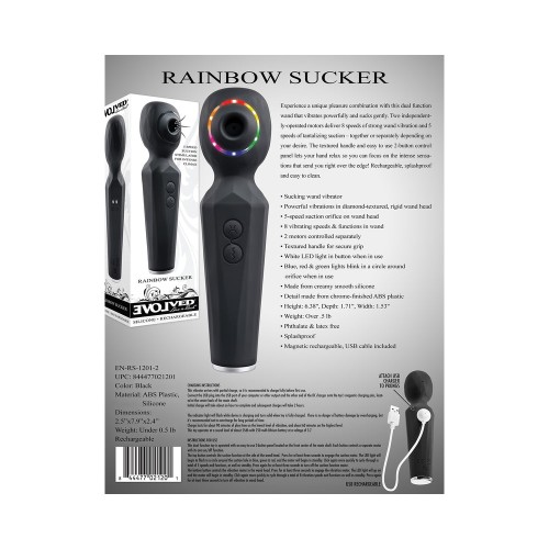 Vibrador Evolved Rainbow Sucker para Placer Intenso