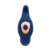 Gender X Blue Rechargeable Thrusting Vibrator