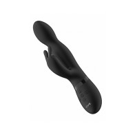 Vibrador Conejo Rotatorio 360° VIVE NIVA en Negro