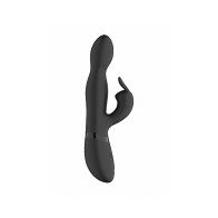 VIVE NIVA 360° Rotating Rabbit Vibrator in Black