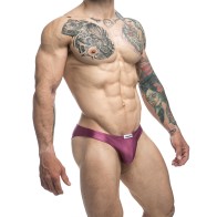 MaleBasics JUSTIN + SIMON Classic Bikini Wine Small