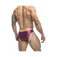 MaleBasics JUSTIN + SIMON Bikini Clásico Vino S