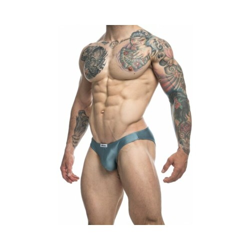 MaleBasics JUSTIN + SIMON Bikini Metal Green