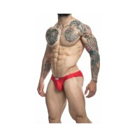 Bikini Clásico MaleBasics JUSTIN + SIMON Rojo 2XL