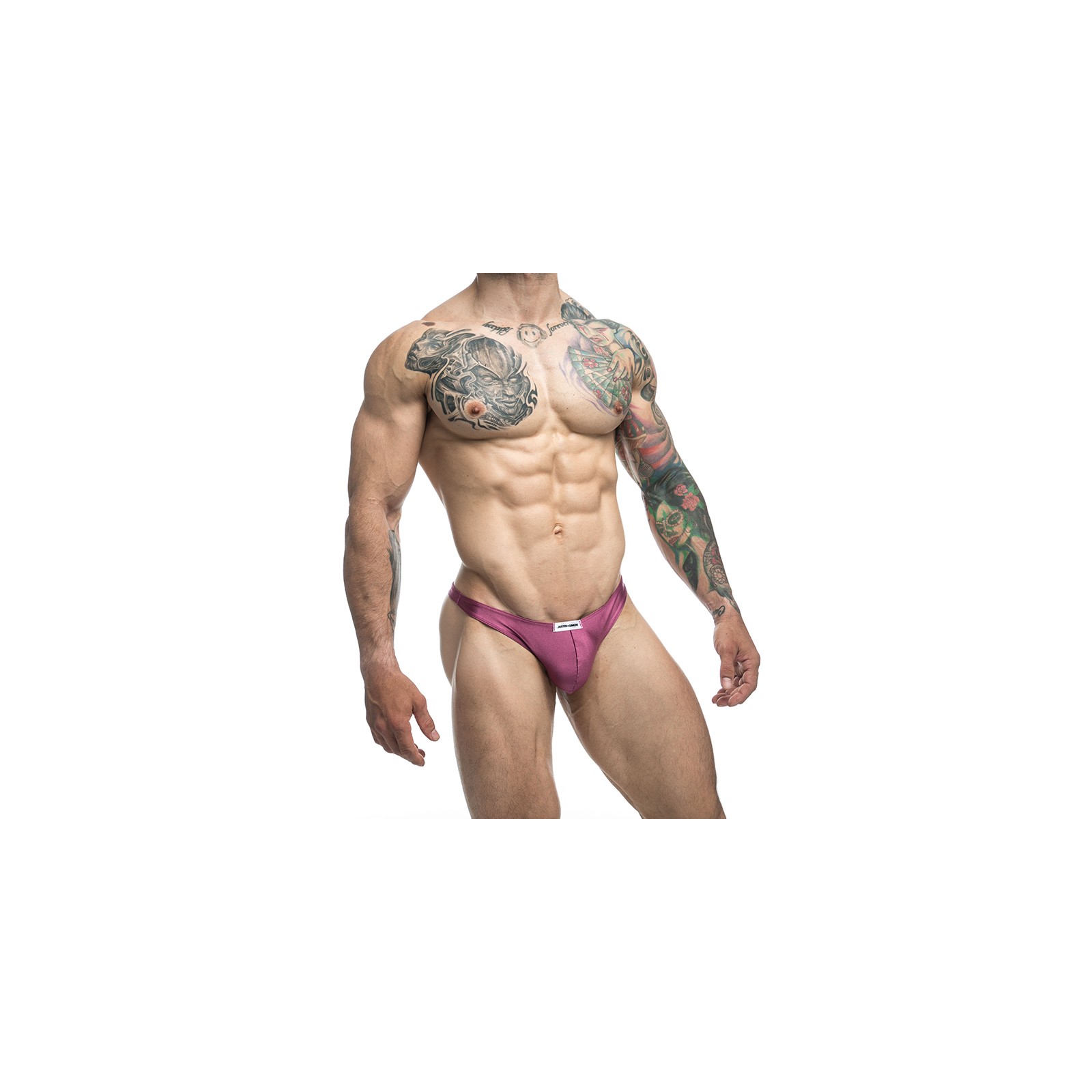 MaleBasics JUSTIN + SIMON Classic Tanga - Wine 2XL