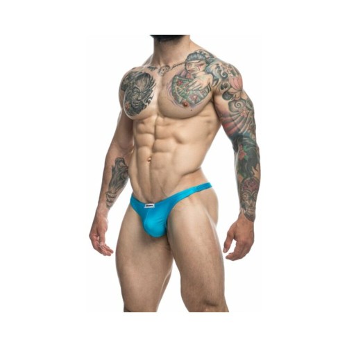 MaleBasics JUSTIN + SIMON Tanga Clásico Turquesa L