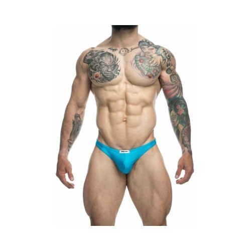 MaleBasics JUSTIN + SIMON Tanga Clásico Turquesa L