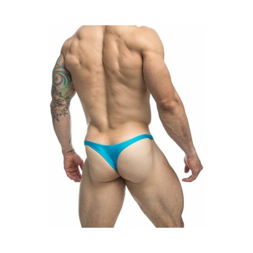 MaleBasics JUSTIN + SIMON Tanga Clásico Turquesa L