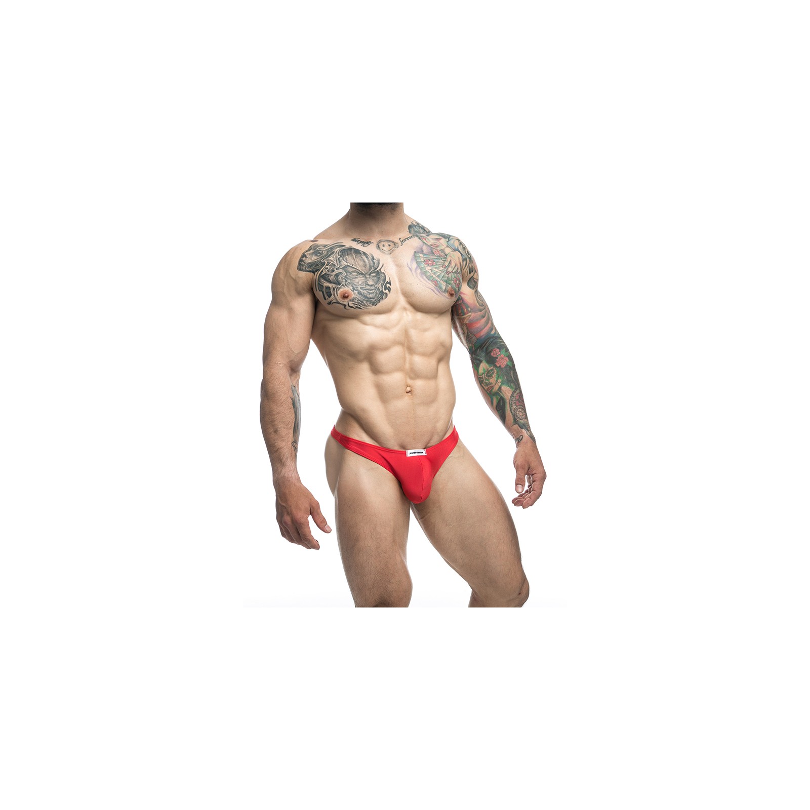 MaleBasics JUSTIN + SIMON Classic Tanga Red