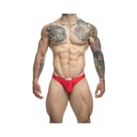 MaleBasics JUSTIN + SIMON Classic Tanga Red