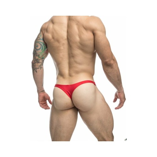 MaleBasics JUSTIN + SIMON Classic Tanga Red