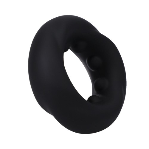 Anillo C Rock Solid Twist de Silicona para Placer Mejorado