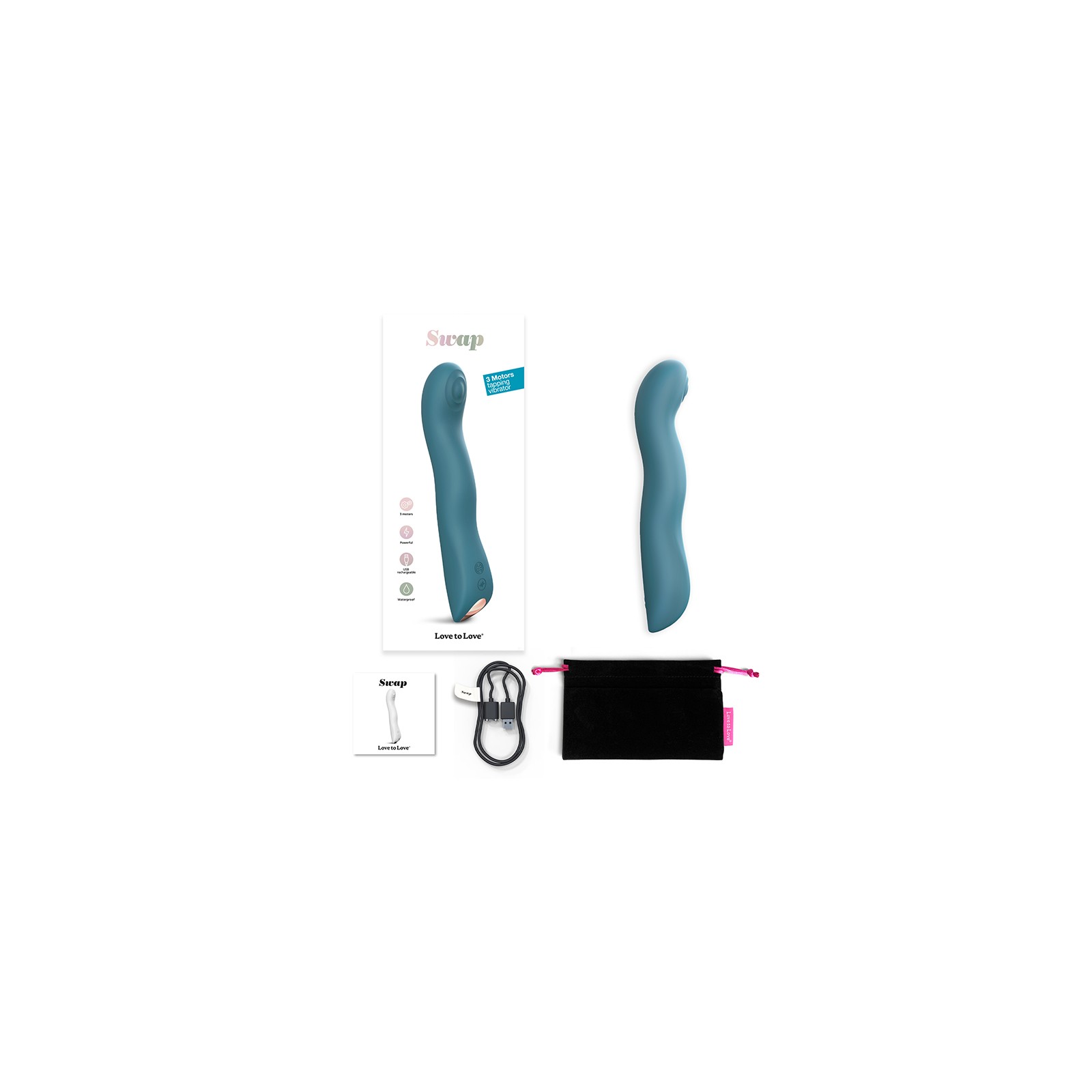 Love To Love G-Spot Vibrator with Triple Motor