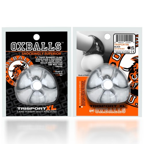 Oxballs Tri-Sport XL Thicker 3-Ring Sling for Enhanced Support