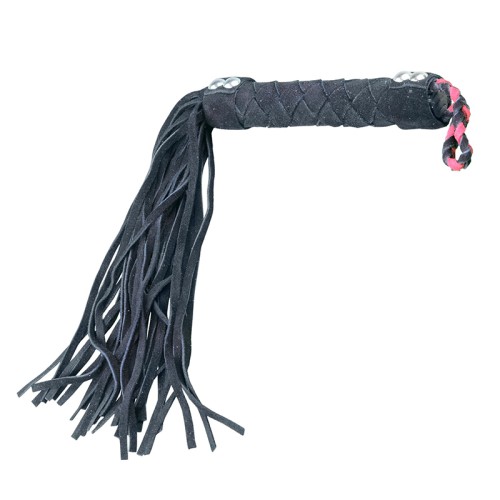 Ple'sur Flogger de Cuero de 15.5 in. Negro