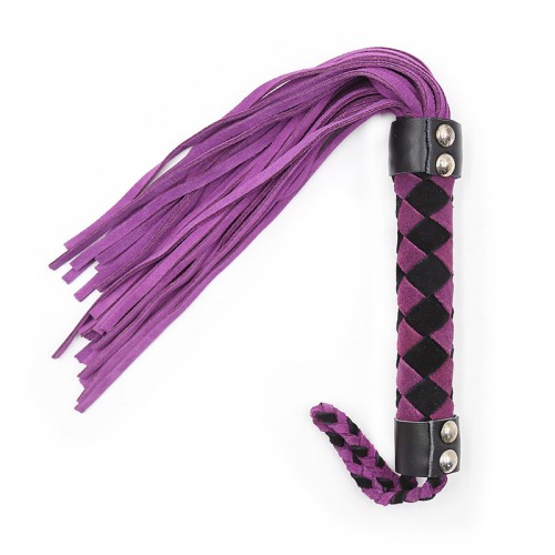 Ple'sur Leather Flogger - Perfect for Sensual Play