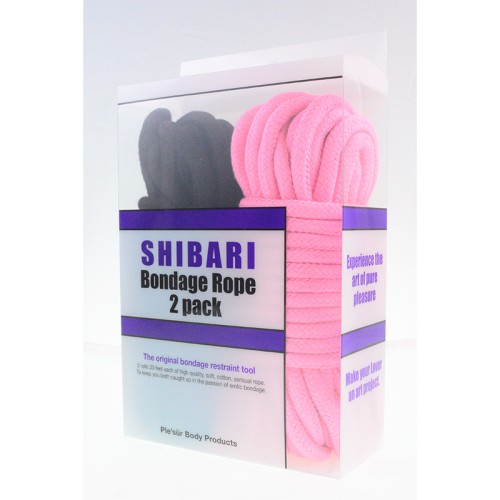 Ple'sur Pink & Black 10m Rope Kit 2-Pack