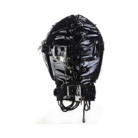 Ple'Sur Locking Deprivation Hood for BDSM Fun