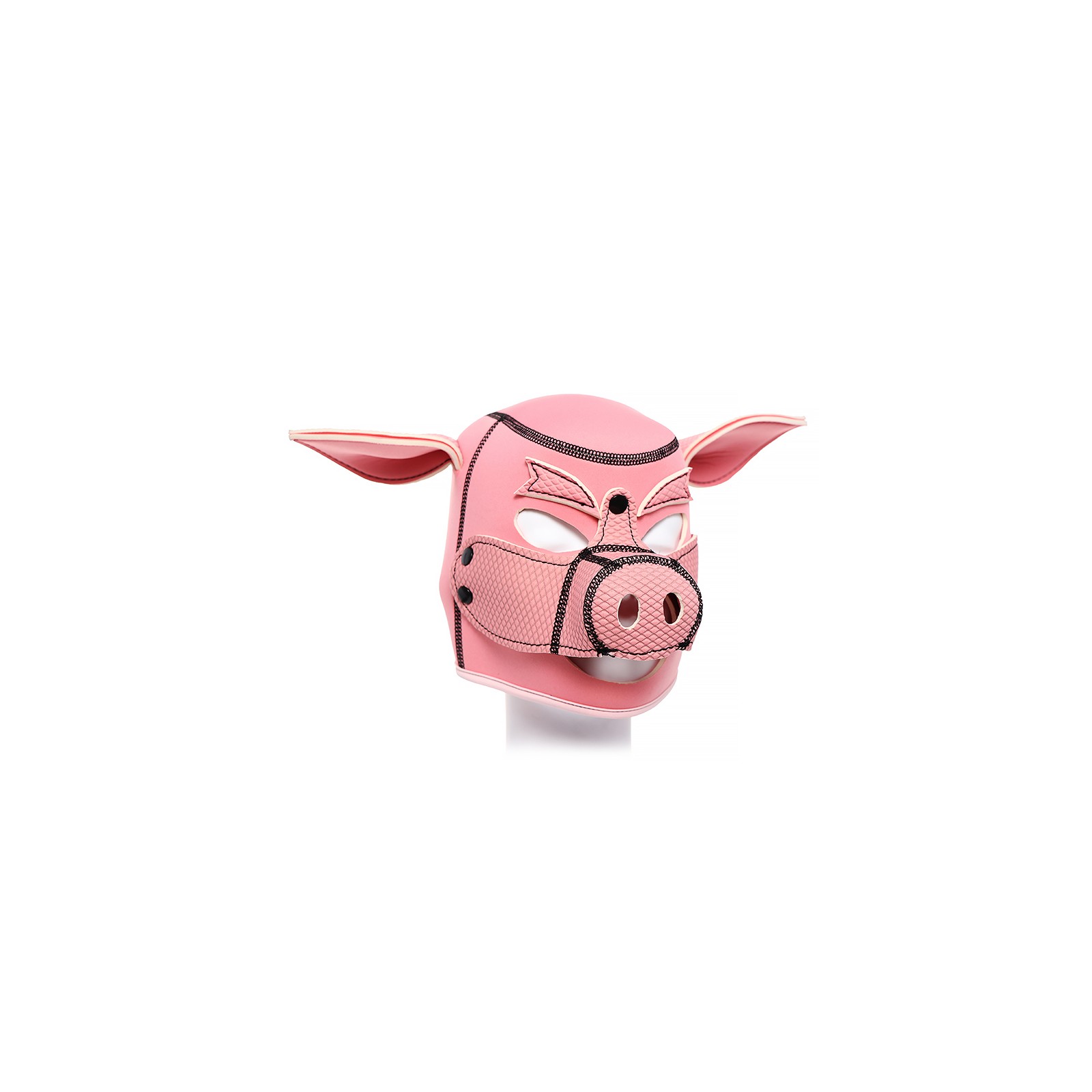 Ple'sur Neoprene Pig Mask Hood for Fun Play