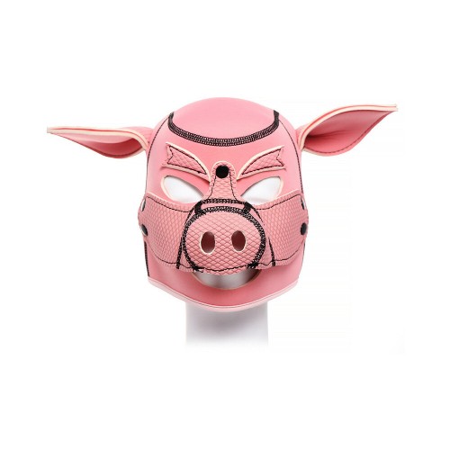 Ple'sur Neoprene Pig Mask Hood for Fun Play