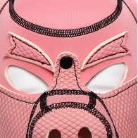 Ple'sur Neoprene Pig Mask Hood for Fun Play