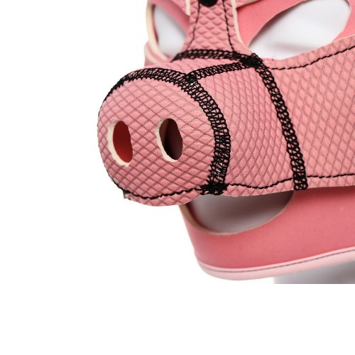 Ple'sur Neoprene Pig Mask Hood for Fun Play