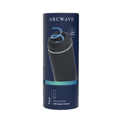 Arcwave Pow Masturbador De Silicona Con Control De Succión Negro