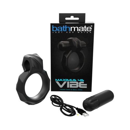 Anillo Vibrador Bathmate Maximus para Pene y Escroto - Placer Emocionante