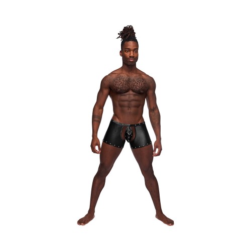 Male Power Shorts Chap-Style Poseidon - Negro